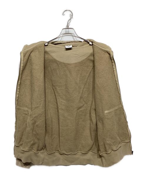 PALACE（パレス）PALACE (パレス) PIGMENT WASH TRI-FERG ZIP HOOD ベージュ サイズ:Sの古着・服飾アイテム
