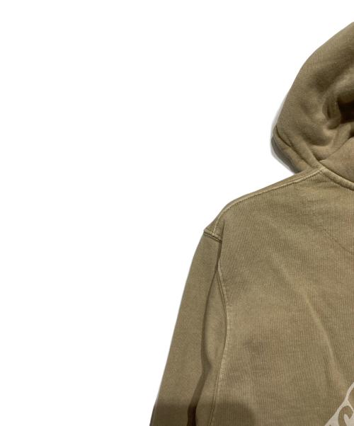 PALACE（パレス）PALACE (パレス) PIGMENT WASH TRI-FERG ZIP HOOD ベージュ サイズ:Sの古着・服飾アイテム
