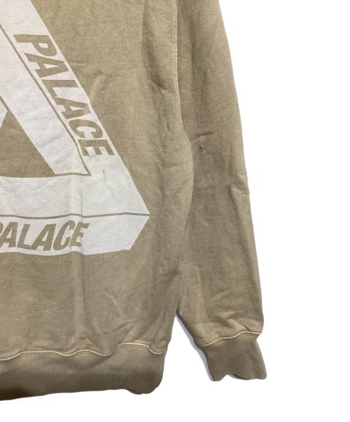PALACE（パレス）PALACE (パレス) PIGMENT WASH TRI-FERG ZIP HOOD ベージュ サイズ:Sの古着・服飾アイテム