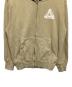 中古・古着 PALACE (パレス) PIGMENT WASH TRI-FERG ZIP HOOD ベージュ サイズ:S：14000円