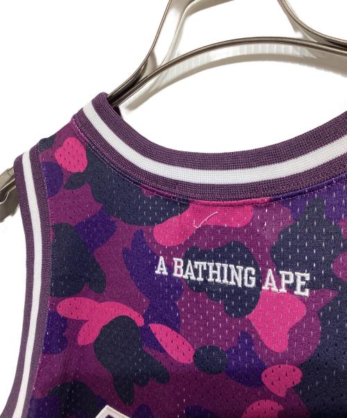 A BATHING APE（ア ベイシング エイプ）A BATHING APE (ア ベイシング エイプ) タンクトップ　001VTI301019M パープル サイズ:2XLの古着・服飾アイテム