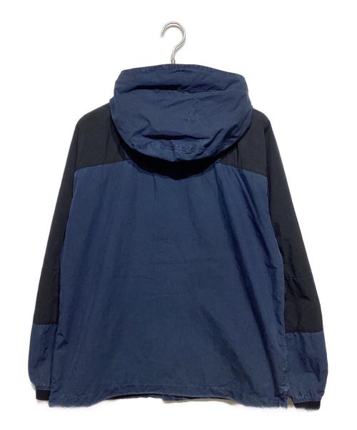 THE NORTHFACE PURPLELABEL（ザ・ノースフェイス パープルレーベル）THE NORTHFACE PURPLELABEL JOURNAL STANDARD (ジャーナル スタンダード) Indigo Mountain Wind Parka インディゴ×ブラック サイズ:Mの古着・服飾アイテム