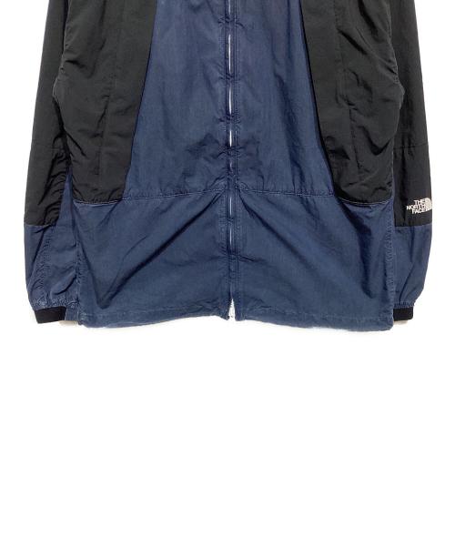THE NORTHFACE PURPLELABEL（ザ・ノースフェイス パープルレーベル）THE NORTHFACE PURPLELABEL JOURNAL STANDARD (ジャーナル スタンダード) Indigo Mountain Wind Parka インディゴ×ブラック サイズ:Mの古着・服飾アイテム
