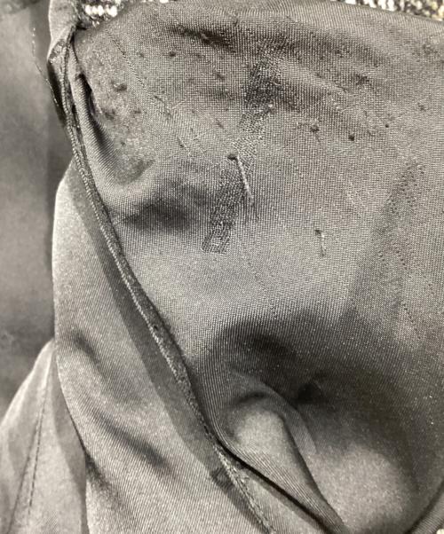 DSQUARED2（ディースクエアード）DSQUARED2 (ディースクエアード) ダブルチェスターコート グレー×ブラック サイズ:42の古着・服飾アイテム