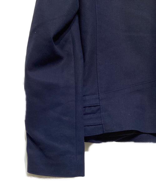 JOHN LAWRENCE SULLIVAN（ジョン ローレンス サリバン）JOHN LAWRENCE SULLIVAN (ジョン ローレンス サリバン) コットン ダブルライダースジャケット ネイビー サイズ:34の古着・服飾アイテム