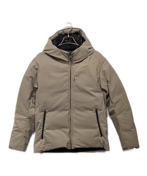 BEAUTY&YOUTH（ビューティーアンドユース）BEAUTY&YOUTH (ビューティーアンドユース) 小松マテーレ シャンブレー ALLIED ダウンジャケット 1225-114-9649 ベージュ サイズ:XLの古着・服飾アイテム