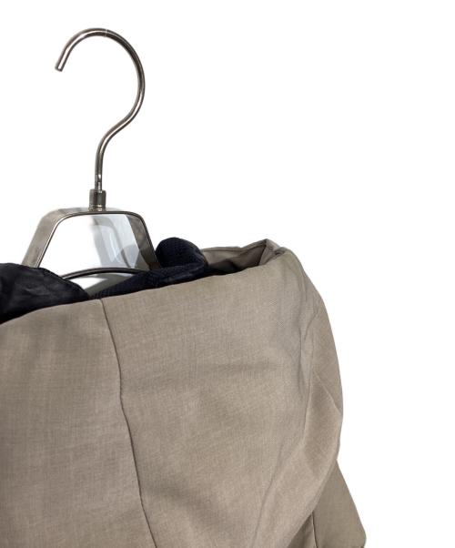 BEAUTY&YOUTH（ビューティーアンドユース）BEAUTY&YOUTH (ビューティーアンドユース) 小松マテーレ シャンブレー ALLIED ダウンジャケット 1225-114-9649 ベージュ サイズ:XLの古着・服飾アイテム