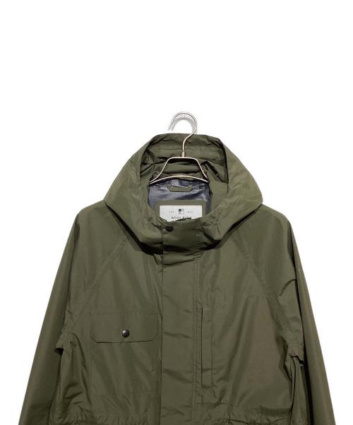 WOOLRICH（ウールリッチ）WOOLRICH (ウールリッチ) BEAMS F (ビームスエフ) 別注 2レイヤー マウンテンパーカ グリーン サイズ:Mの古着・服飾アイテム