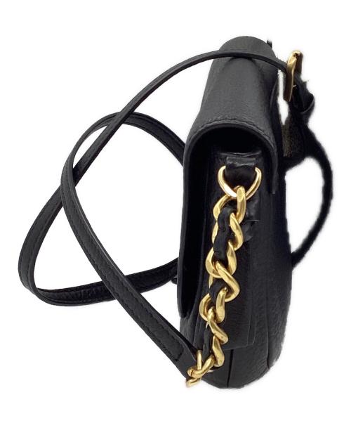 TORY BURCH（トリーバーチ）TORY BURCH (トリーバーチ) チェーンショルダーバッグ　ハーパークロスボディ ブラックの古着・服飾アイテム