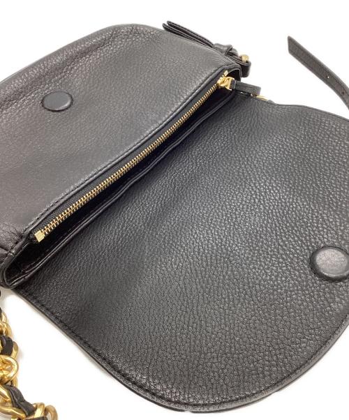 TORY BURCH（トリーバーチ）TORY BURCH (トリーバーチ) チェーンショルダーバッグ　ハーパークロスボディ ブラックの古着・服飾アイテム
