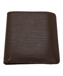 LOUIS VUITTON（ルイ ヴィトン）の古着「M6354D　ポルトビエカルトクレディ」｜ブラウン