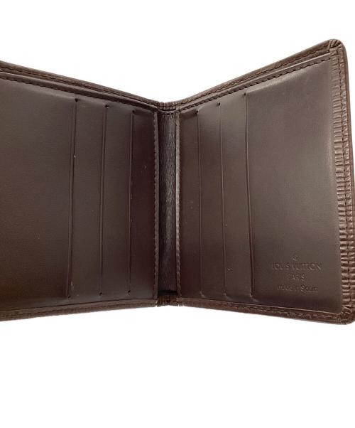 LOUIS VUITTON（ルイ ヴィトン）LOUIS VUITTON (ルイ ヴィトン) M6354D　ポルトビエカルトクレディ ブラウンの古着・服飾アイテム