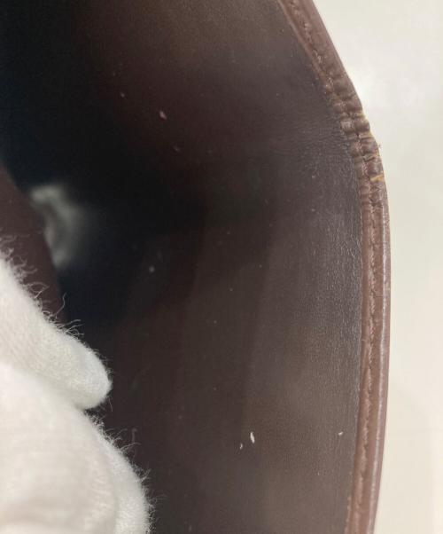 LOUIS VUITTON（ルイ ヴィトン）LOUIS VUITTON (ルイ ヴィトン) M6354D　ポルトビエカルトクレディ ブラウンの古着・服飾アイテム