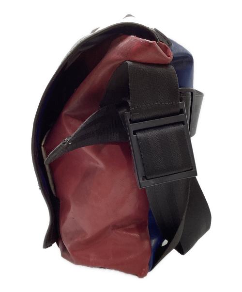 FREITAG（フライターグ）FREITAG (フライターグ) F13 TOP CAT ショルダーバッグ ブルー×ホワイト×エンジの古着・服飾アイテム