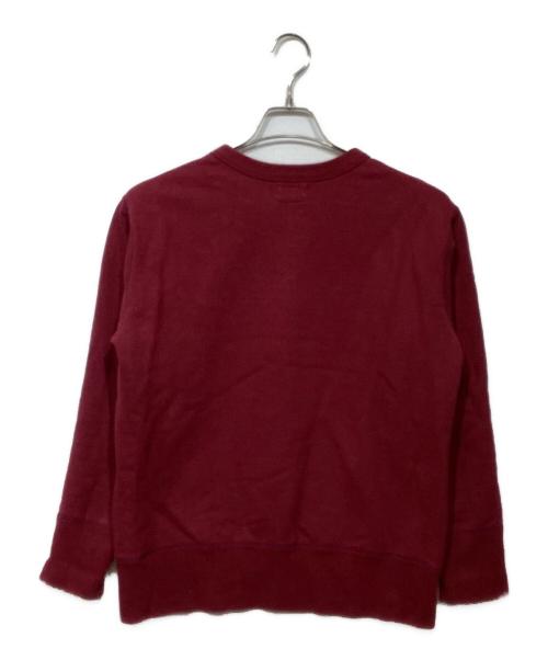 JOE McCOY’S（ジョーマッコイ）JOE McCOY’S (ジョーマッコイ) 前Vスウェット エンジ サイズ:Sの古着・服飾アイテム