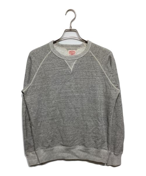 THE REAL McCOY'S（ザ・リアルマッコイズ）THE REAL McCOY'S (ザ・リアルマッコイズ) 両V 無地 スウェット グレー サイズ:Mの古着・服飾アイテム