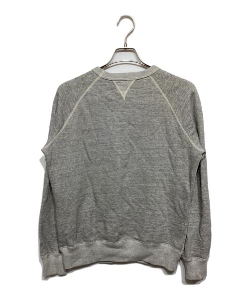 THE REAL McCOY'S（ザ・リアルマッコイズ）THE REAL McCOY'S (ザ・リアルマッコイズ) 両V 無地 スウェット グレー サイズ:Mの古着・服飾アイテム