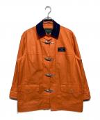LAUREN RALPH LAURENローレンラルフローレン）の古着「ファイヤーマンジャケット」｜オレンジ