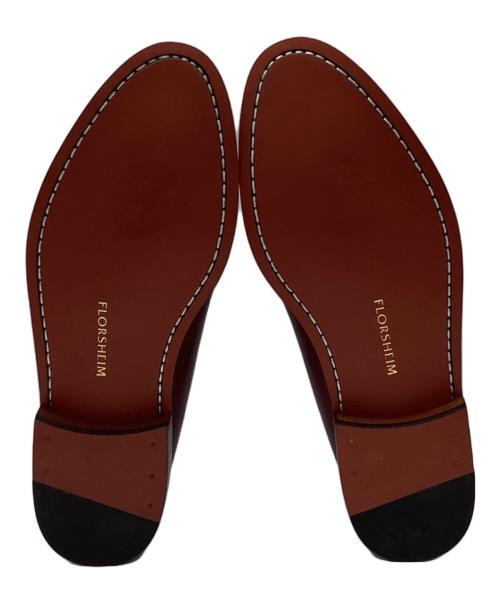 Florsheim（フローシャイム）Florsheim (フローシャイム) COBRA VAMP LOAFER スリッポン レッド サイズ:9.0の古着・服飾アイテム