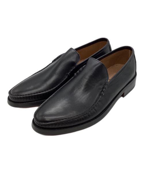 Florsheim（フローシャイム）Florsheim (フローシャイム) COBRA VAMP LOAFER スリッポン ブラック サイズ:9.0の古着・服飾アイテム