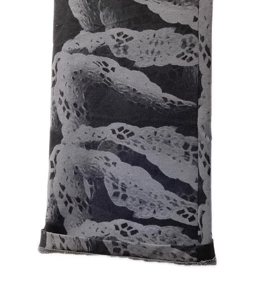 HaaT（ハート）HaaT (ハート) 総柄ストレッチパンツ　HA03FF613 グレー サイズ:3の古着・服飾アイテム