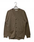 nonnativeノンネイティブ）の古着「DWELLER CARDIGAN WOOL YARN」｜ブラウン