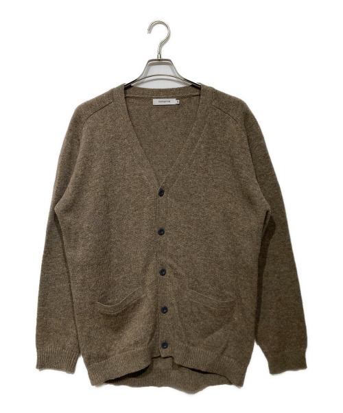 nonnative（ノンネイティブ）nonnative (ノンネイティブ) DWELLER CARDIGAN WOOL YARN ブラウン サイズ:3の古着・服飾アイテム