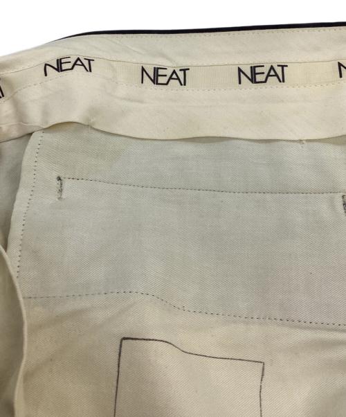 NEAT（ニート）NEAT (ニート) 2タックパンツ ブラック サイズ:46の古着・服飾アイテム