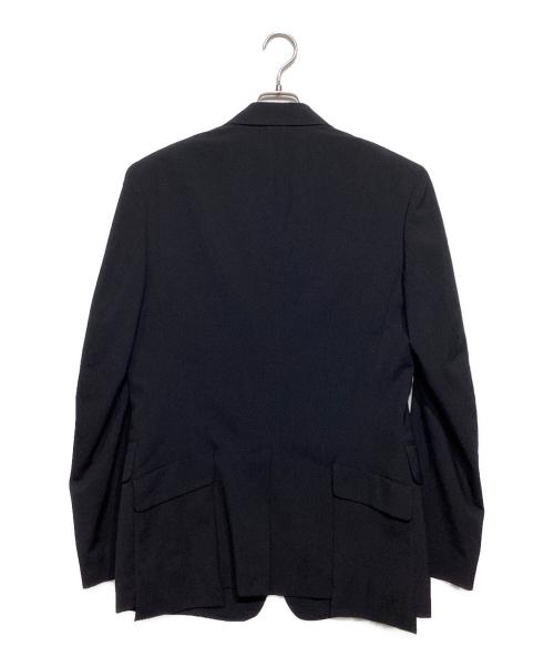 YOHJI YAMAMOTO（ヨウジヤマモト）YOHJI YAMAMOTO (ヨウジヤマモト) ウール2ＢテーラードジャケットMR-J23-102 ブラック サイズ:3の古着・服飾アイテム