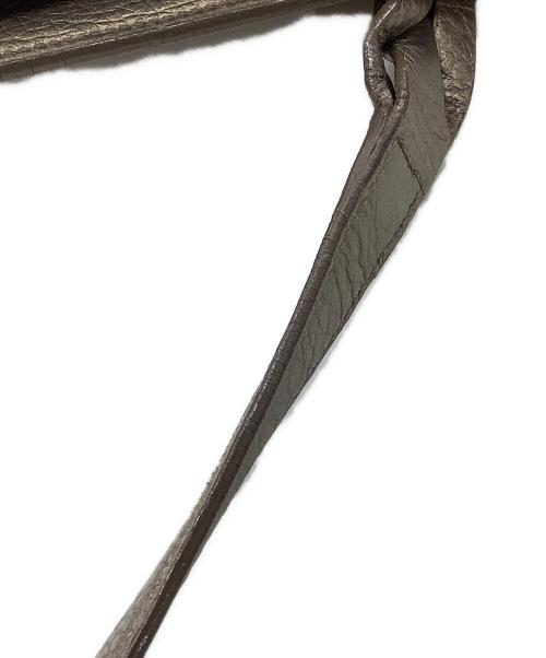 LOEWE（ロエベ）LOEWE (ロエベ) アナグラム フスタ ハンドバッグ ゴールドの古着・服飾アイテム