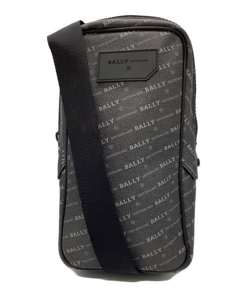 BALLY（バリー）BALLY (バリー) ロゴボディバッグ グレーの古着・服飾アイテム
