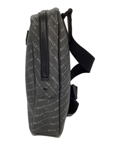 BALLY（バリー）BALLY (バリー) ロゴボディバッグ グレーの古着・服飾アイテム