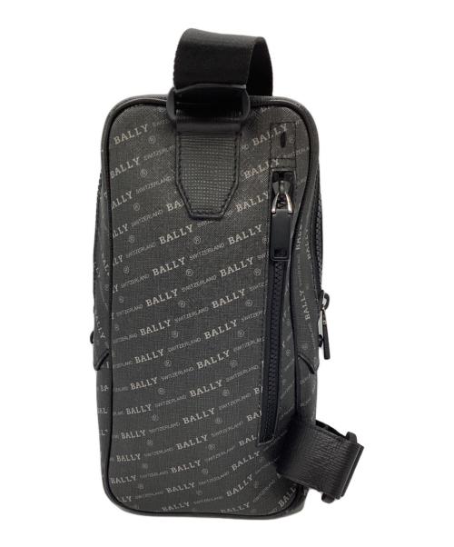 BALLY（バリー）BALLY (バリー) ロゴボディバッグ グレーの古着・服飾アイテム
