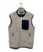 Patagoniaパタゴニア）の古着「CLASSIC RETRO X VEST」｜アイボリー×ネイビー