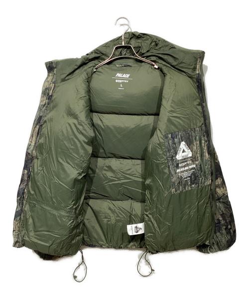 PALACE（パレス）PALACE (パレス) PERTEX MATTE BALACLAVA PUFFA オリーブ サイズ:Lの古着・服飾アイテム