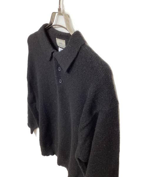 EVCON（エビコン）EVCON (エビコン) JAMIESON’S (ジャミーソンズ) KNIT POLO 223-91203 ブラック サイズ:2の古着・服飾アイテム