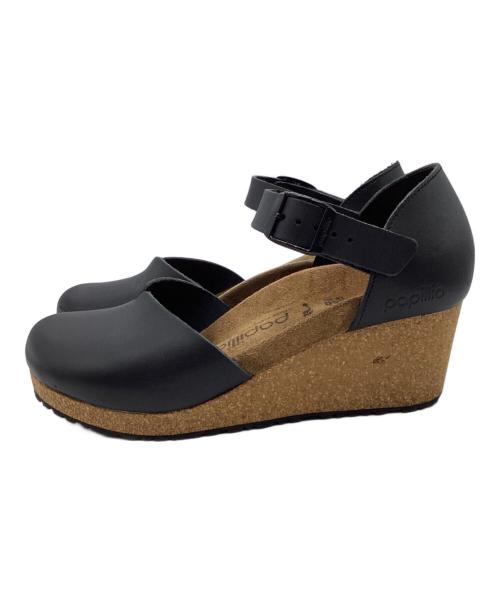 papillio（パピリオ）papillio (パピリオ) MARY ブラック サイズ:US6の古着・服飾アイテム