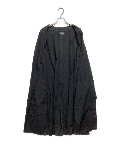 marimekko（マリメッコ）marimekko (マリメッコ) バックルベルトコート ブラック サイズ:記載なしの古着・服飾アイテム