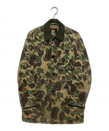 Sears（シアーズ）の古着「70-80ｓカモフラ柄ハンティングジャケット」｜カーキ
