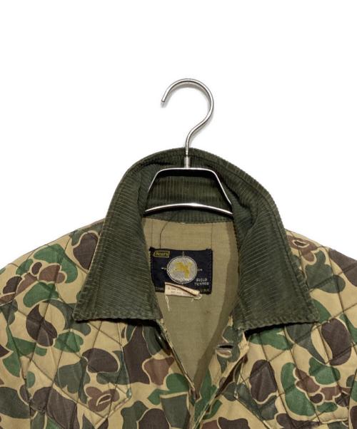 Sears（シアーズ）Sears (シアーズ) 70-80ｓカモフラ柄ハンティングジャケット カーキ サイズ:記載なしの古着・服飾アイテム