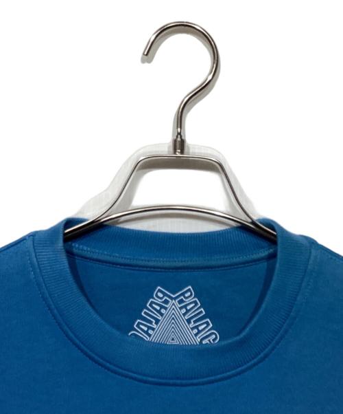 PALACE（パレス）PALACE (パレス) 刺繍クルーネックスウェット ブルー サイズ:Sの古着・服飾アイテム