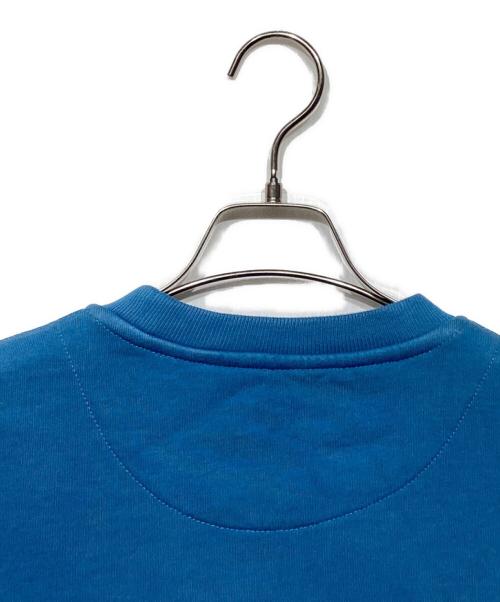 PALACE（パレス）PALACE (パレス) 刺繍クルーネックスウェット ブルー サイズ:Sの古着・服飾アイテム