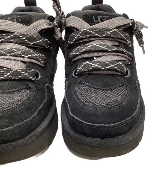 UGG（アグ）UGG (アグ) LO Lowmel Low-Top Sneakers ブラック サイズ:US8の古着・服飾アイテム