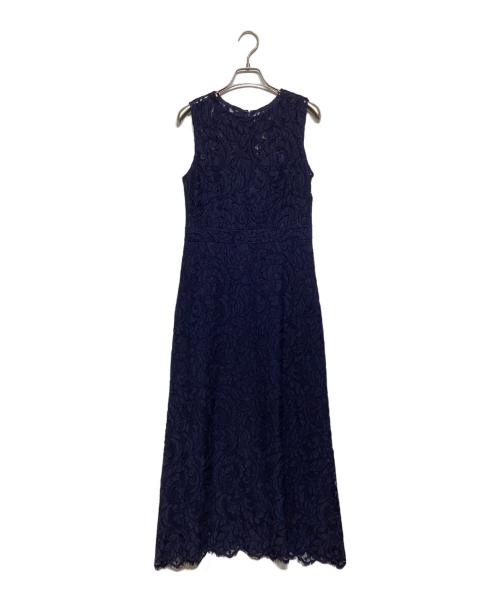 GRACE CLASS（グレースクラス）GRACE CLASS (グレースクラス) レースミッドドレス　29135304 ネイビー サイズ:36の古着・服飾アイテム