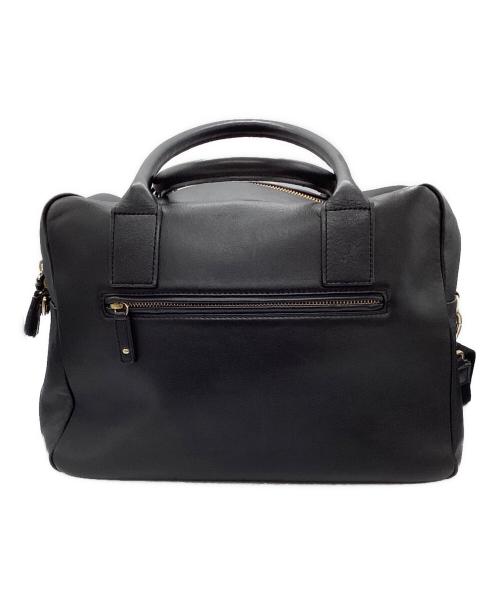 ANYA HINDMARCH（アニヤ・ハインドマーチ）ANYA HINDMARCH (アニヤハインドマーチ) 2WAYバッグ ブラックの古着・服飾アイテム