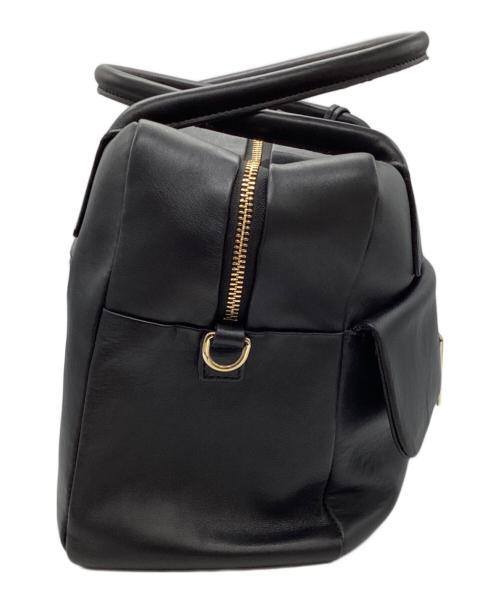 ANYA HINDMARCH（アニヤ・ハインドマーチ）ANYA HINDMARCH (アニヤハインドマーチ) 2WAYバッグ ブラックの古着・服飾アイテム