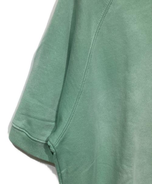 AVIREX（アヴィレックス）AVIREX (アヴィレックス) NAVAL SHORTSLEEVE SWEAT SHIRT グリーン サイズ:Mの古着・服飾アイテム