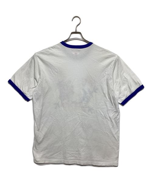 SUPREME（シュプリーム）SUPREME (シュプリーム) Sex in Heaven Ringer Tee ホワイト×ブルー サイズ:Lの古着・服飾アイテム