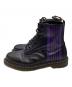 Dr.Martens (ドクターマーチン) Needles (ニードルズ) 8 HOLES STRIPE BOOTS　26258011 ブラック サイズ:UK10：16000円