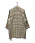 Yves Saint Laurent (イヴサンローラン) 千鳥格子バルマカンコート グレー×ホワイト サイズ:36：11000円